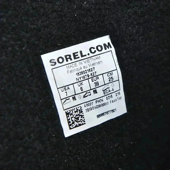 Sorel Yoot Pac Nylon Winter Boots Snow Waterproof Pink Size 7 - Picture 13 of 13